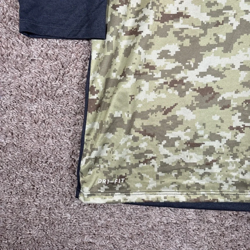 Nike NFL Indianapolis Colts Salute to Service‎ Camo Shirt Mens L 875353-060